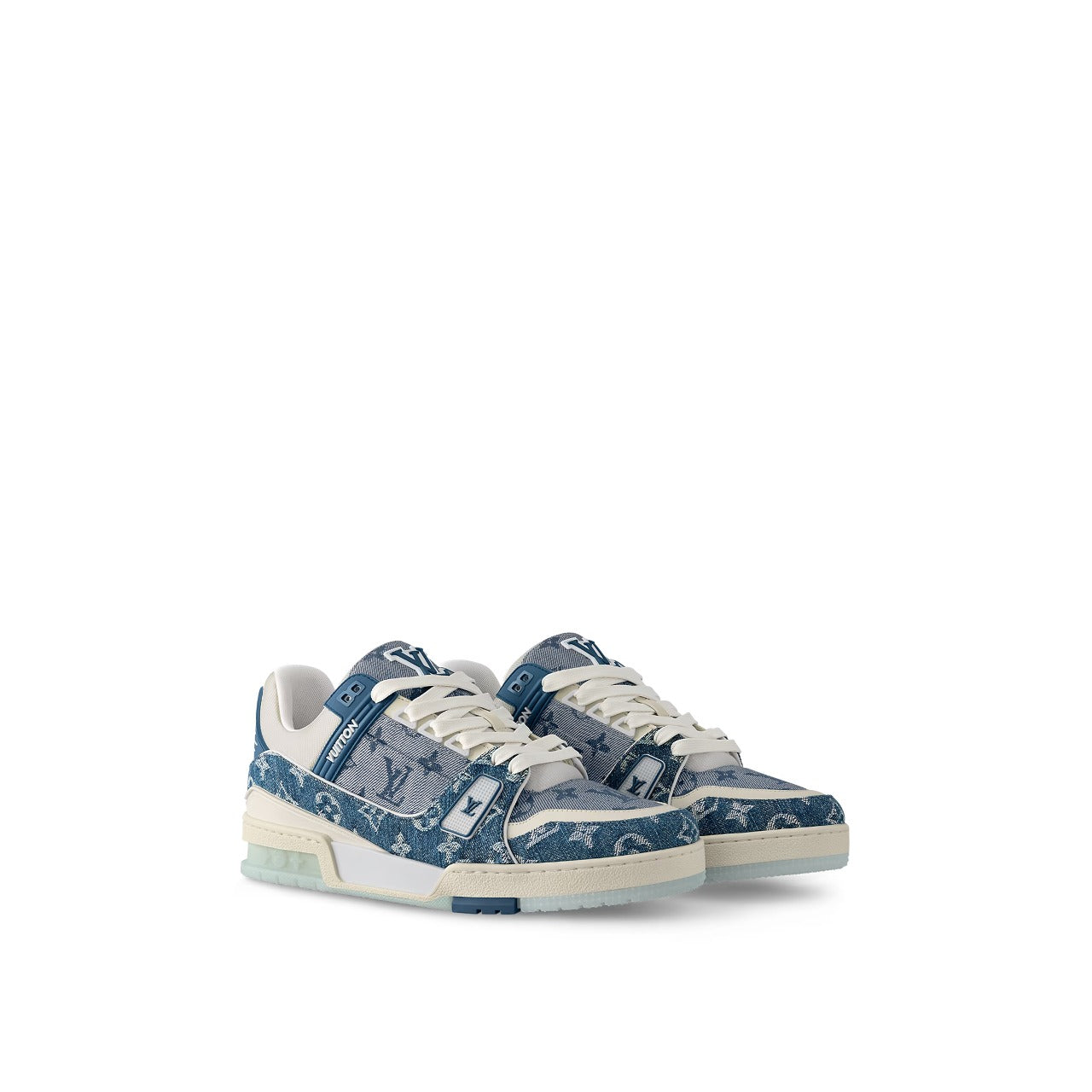 LV Trainer Sneaker ‘Monogram Flowers’ – Blue