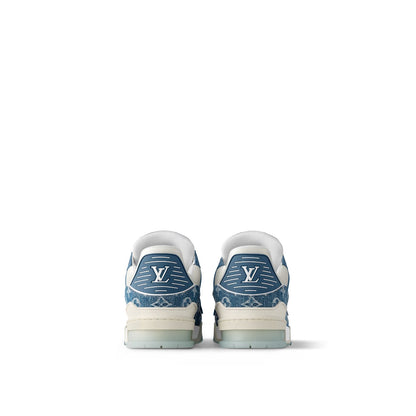 LV Trainer Sneaker ‘Monogram Flowers’ – Blue