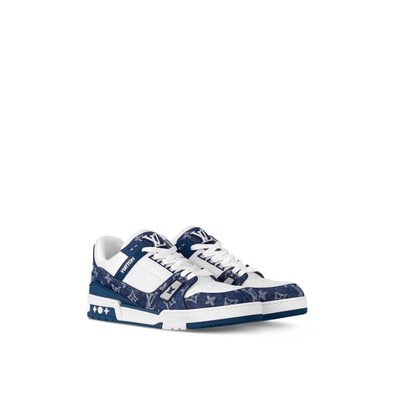 Louis Vuitton LV Trainer Sneaker ‘Denim Monogram Blue’