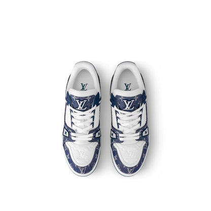 Louis Vuitton LV Trainer Sneaker ‘Denim Monogram Blue’