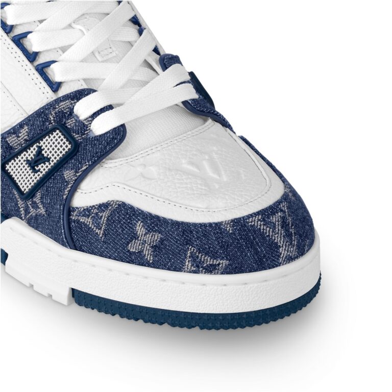 Louis Vuitton LV Trainer Sneaker ‘Denim Monogram Blue’