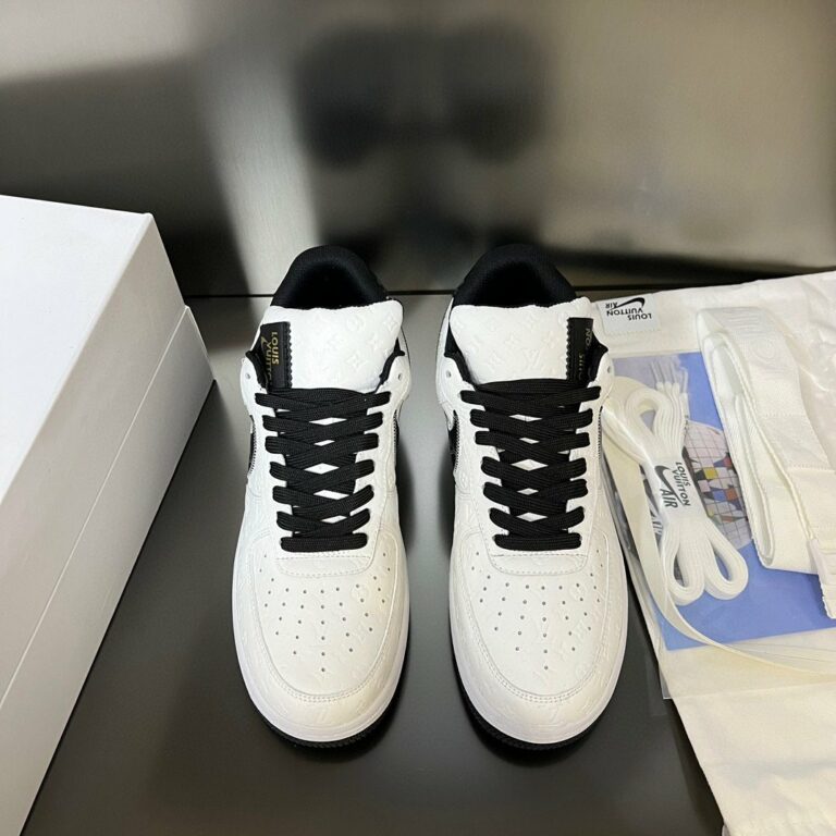 Louis Vuitton x Nike Air Force 1 “Virgil Abloh – Black White “