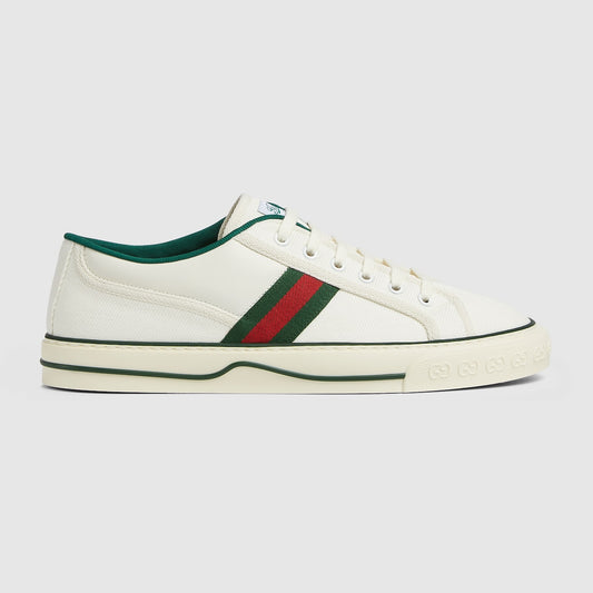 GUCCI Tennis 1977 White Canvas Sneaker