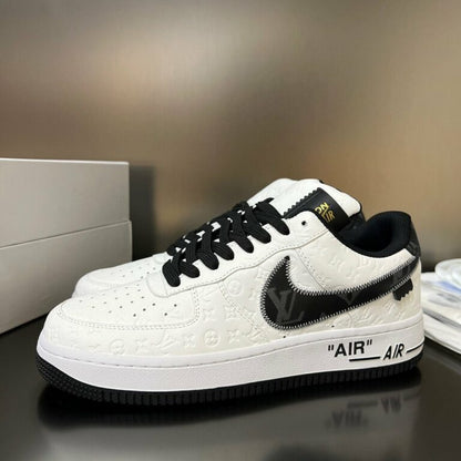 Louis Vuitton x Nike Air Force 1 “Virgil Abloh – Black White “