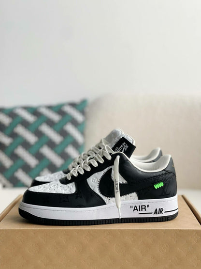 Nike x Louis Vuitton LV Air Force 1 Black/White