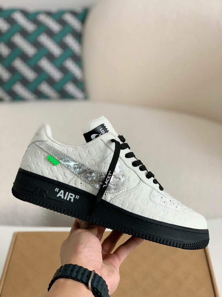 Louis Vuitton x Nike Air Force 1 “White Black”