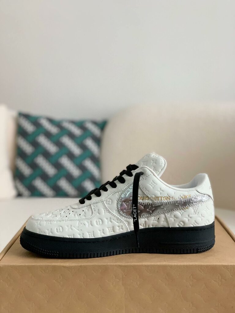 Louis Vuitton x Nike Air Force 1 “White Black”