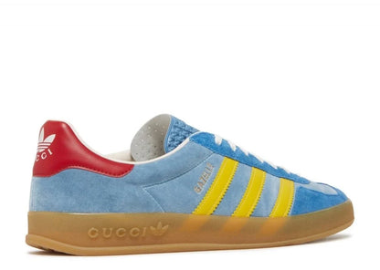 Adidas Gazelle x Gucci Light Blue Suede