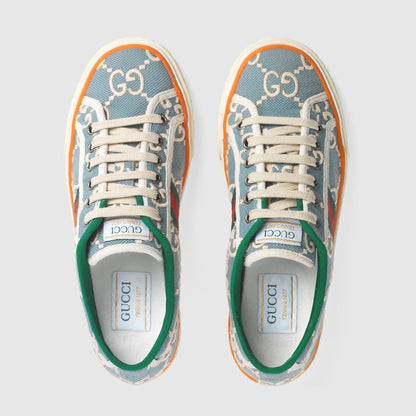 GUCCI Tennis 1977 Light Blue Sneaker