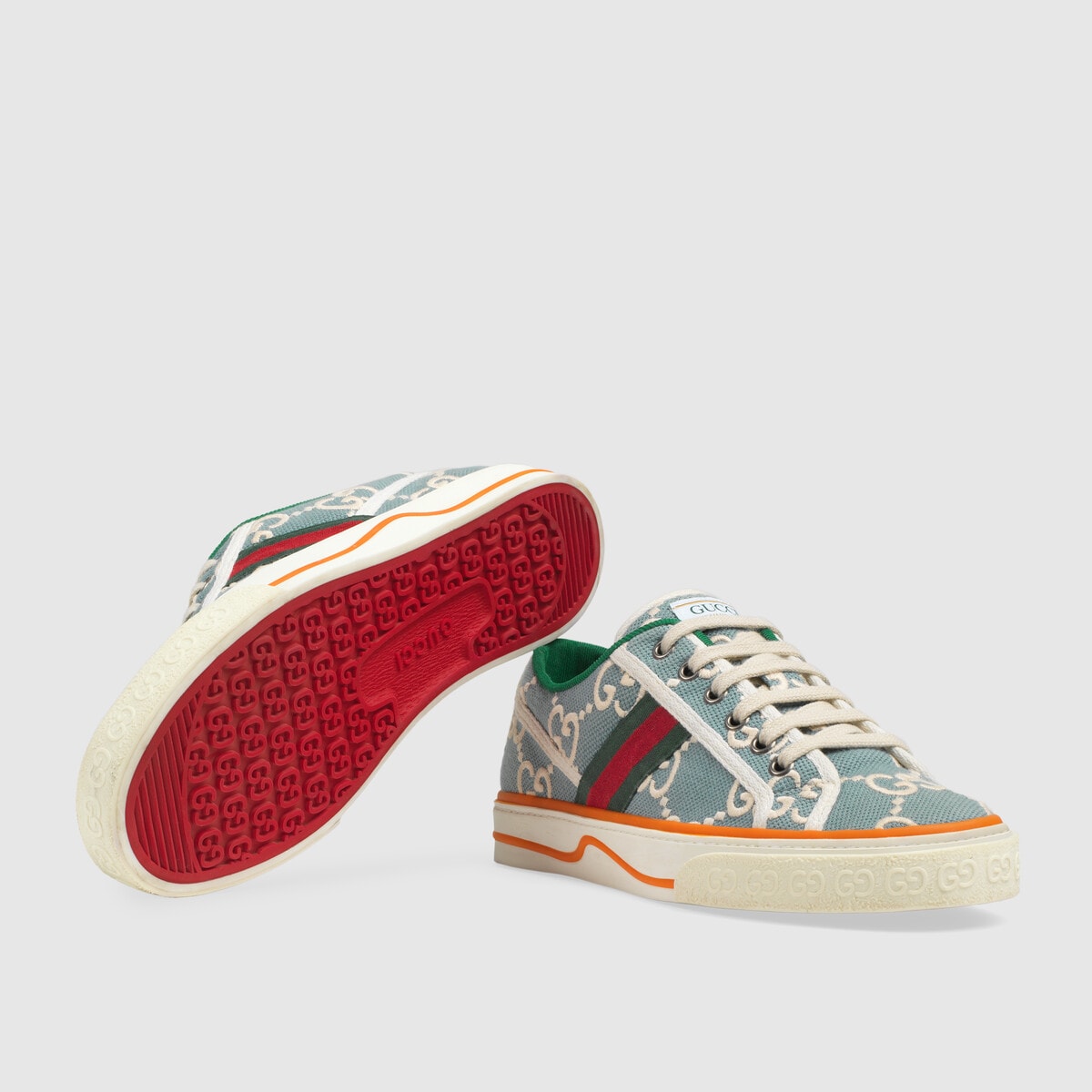 GUCCI Tennis 1977 Light Blue Sneaker