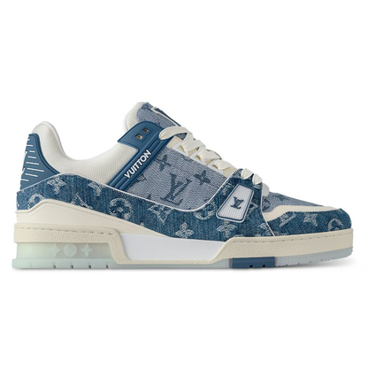 LV Trainer Sneaker ‘Monogram Flowers’ – Blue