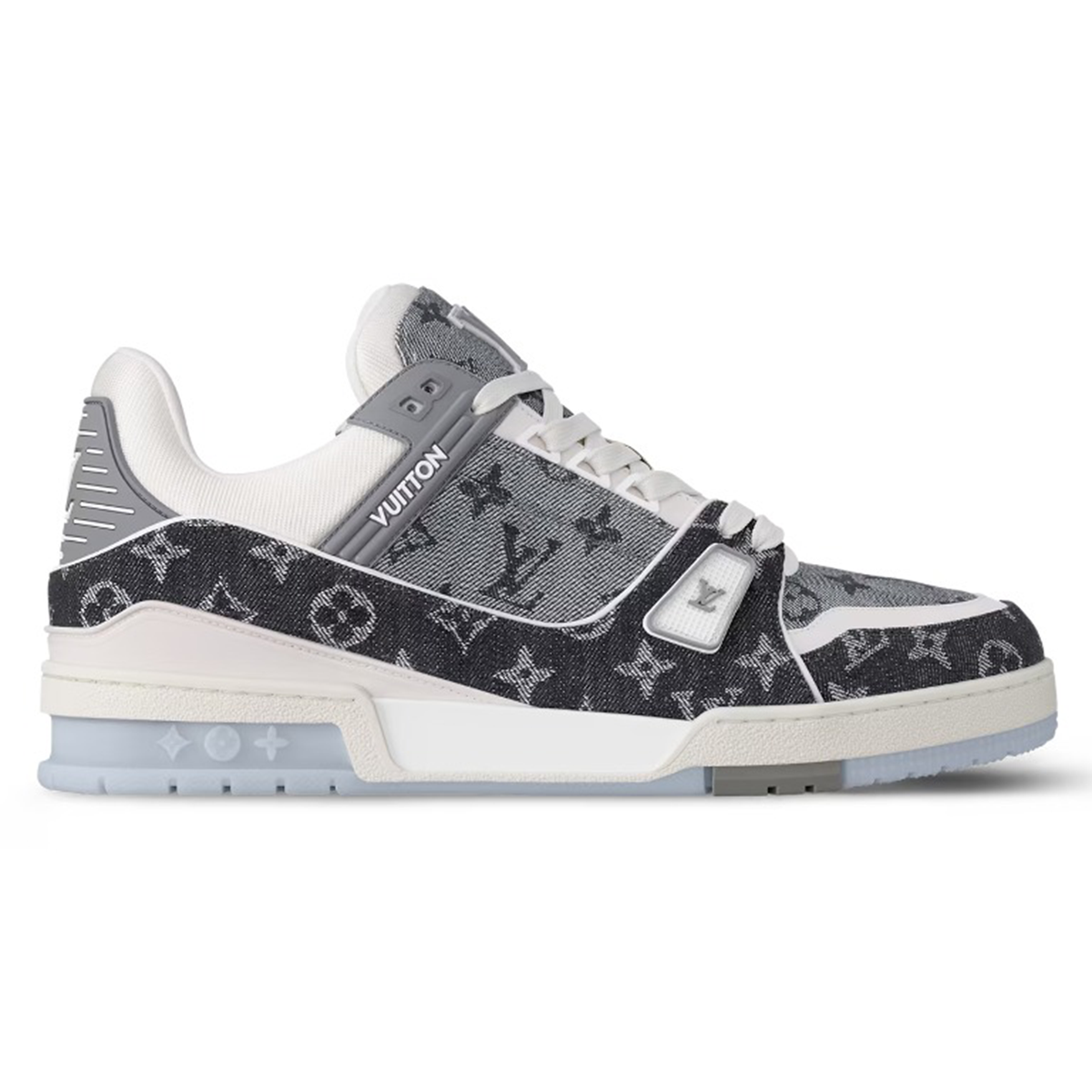 LV Trainer Sneaker ‘Monogram Flowers’ – Gray