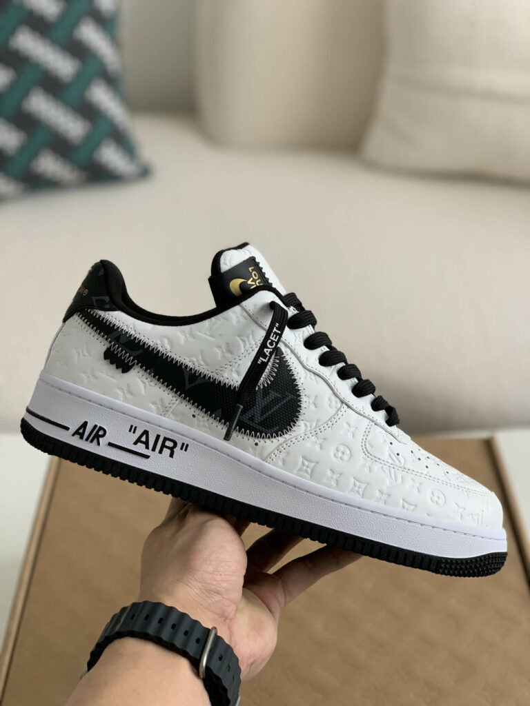 Louis Vuitton x Nike Air Force 1 “Virgil Abloh – Black White “