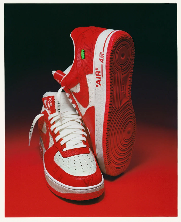 Louis Vuitton x Nike Air Force 1 Low ‘Virgil Abloh – White/Red’