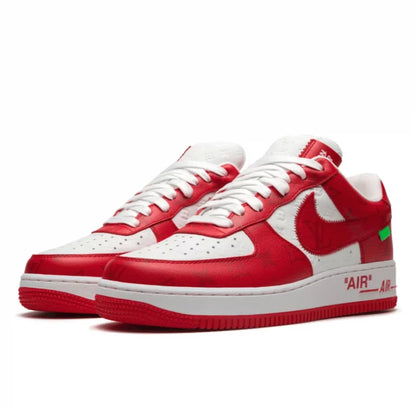 Louis Vuitton x Nike Air Force 1 Low ‘Virgil Abloh – White/Red’