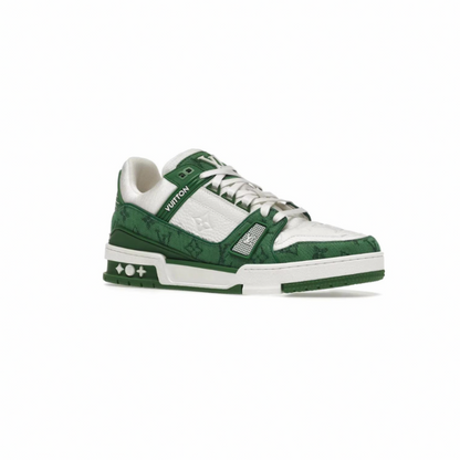 Louis Vuitton LV Trainer Sneaker ‘Monogram Green Denim’