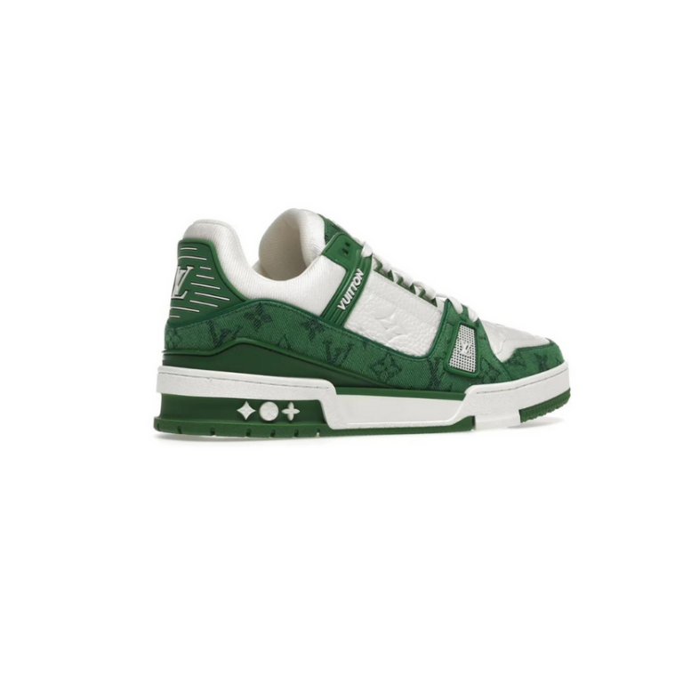 Louis Vuitton LV Trainer Sneaker ‘Monogram Green Denim’