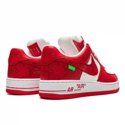 Louis Vuitton x Nike Air Force 1 Low ‘Virgil Abloh – White/Red’